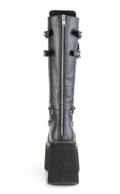 Kera-200 Knee High Platform Boots-Demonia-Tragic Beautiful High Platform Boots, Demonia Boots, Knee High Platform Boots, Goth Boots, Demonia Shoes, Leather Knee Boots, Comfy Boot, Body Harness, Black Knees