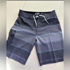 Brand New. Tags Removed. Style Just Didn’t Work For My Kid. Had Removed Tags So Couldn’t Return. Billabong Swim, Kids Swimming, Swim Trunks, Board Shorts, Billabong, Black Gray, Black And Grey, Brand New, Tags