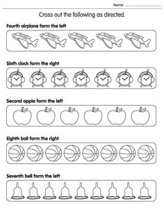 worksheet for beginning and ending the letter i with pictures to print out on