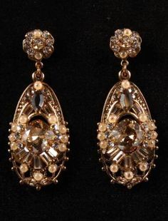 MARIA ELENA E543-G Gold Crystal Drop Formal Bridal Earrings Formal Jewelry NEW | eBay Elegant Jeweled Chandelier Earrings For Festive Occasions, Elegant Jeweled Pearl Earrings For Festive Occasions, Elegant Jeweled Crystal Earrings For Festive Occasions, Elegant Oval Earrings With Intricate Design, Exquisite Oval Earrings For Evening, Luxury Gold Crystal Earrings For Wedding, Oval Wedding Earrings With Intricate Design, Evening Intricate Dangle Earrings, Elegant Yellow Gold Crystal Earrings For Evening