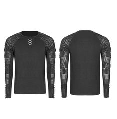 Gothic Fashion Casual, Goth Streetwear, Lace Up T Shirt, Punk Men, Punk T Shirt, Black Punks, Punk Rave, Emo Outfits, Estilo Punk