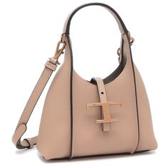 Tod's T Timeless Xbwtsbe0000 Hobo Bag Women's 2way Leather Shoulder Bag Rosa Lingerie Color: Rosa Lingerie Material: Genuine Leather Pattern: Plain Chic Tan Shoulder Bag With Leather Lining, Timeless Tan Shoulder Bag With Branded Hardware, Timeless Tan Bags With Leather Handles, Tan Leather Handles Shoulder Bag For Evening, Evening Tan Shoulder Bag With Leather Handles, Tan Evening Bag With Silver-tone Hardware, Designer Tan Shoulder Bag With Leather Lining, Timeless Tan Bag With Silver-tone Hardware, Timeless Tan Shoulder Bag With Silver-tone Hardware