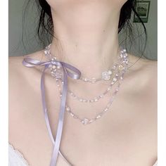 Veronika Core, Eli Core, Ethereal Necklace, Aesthetic Pendant, I Love Being A Woman, Love Being A Woman, Koleksi Makeup, Anting Manik, Ethereal Jewelry