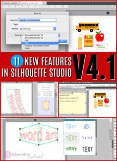 the new features in silhouette studio v4 1