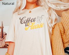 Cute Retro Coffee Please T-shirt! This classic unisex jersey short sleeve tee fits like a well-loved favorite. Soft cotton and quality print make users fall in love with it over and over again. These t-shirts have-ribbed knit collars to bolster shaping. The shoulders have taping for better fit over time. Dual side seams hold the garment's shape for longer.  .: 100% Airlume combed and ringspun cotton (fiber content may vary for different colors) .: Light fabric (4.2 oz/yd² (142 g/m .: Retail fit .: Tear away label .: Runs true to size Please note:   The order will be printed/shipped from printing company.  Therefore I cannot include gift messages. Also depending on items, they will be shipped from different printing companies. Sun Quotes, Doodle Shirt, Stylish Makeup, Beach Svg, Retro Coffee, Svg Summer, Summer Svg, Hello Winter, Summer Quotes