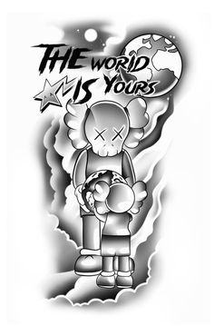 the world is yours tattoo design