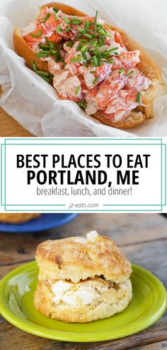 the best places to eat in portland, me for lunch and dinner with friends is on the table