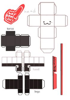 the instructions for how to make an origami paper toy with scissors and pencils