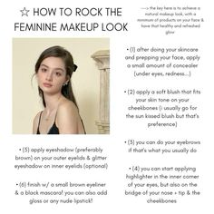 Enhancing Makeup Natural, Light Casual Makeup, Light Feminine Aesthetic Brunette, How To Look More Feminine Makeup, Light Feminine Energy Outfits, Light Coquette Makeup, Laufey Lin Makeup, Soft Feminine Makeup Tutorial, Light Feminine Energy Aesthetic Outfits