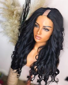 T Part Wigs, V Part Wig, Wigs Short, Closure Wigs, Natural Black Women, Lace Closure Wig