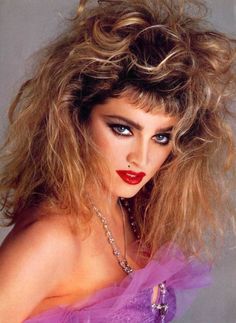 Madonna 80s Makeup, 80s Makeup Trends, 80s Hair And Makeup, 80s Makeup Looks, 80’s Makeup, 1980s Makeup, 80s Hairstyles, 1980s Hair