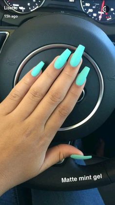 ♔ follow ya girl for more bomb-ass pins @yafavpinner ♔ Simple Acrylic Nails, Blue Nail, Summer Acrylic Nails, Acrylic Nails Coffin, Luxury Nails, Dream Nails, Coffin Nails Designs, Fire Nails, Pretty Acrylic Nails