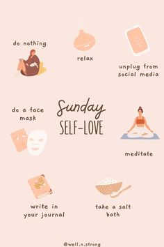 Sunday Aesthetic, Sunday Ideas, Self Care Day, Self Care Bullet Journal, Vie Motivation, Self Care Activities, Get Organized, Self Healing, Self Care Routine