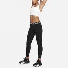 AS W NP 365 TIGHT BLACK CZ9780-010 Joggers Black, Gym Pants, Sports Gym, Sport Gym, Running Training, Nike Pros, Pants Trousers, Quick Dry, Tights