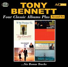 tony bennet four classic albums plus second set by six bonas tracks album cover