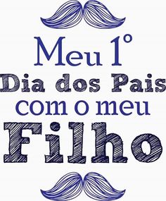 a sign that says menu 1 dia dos pais con o neu filhoo