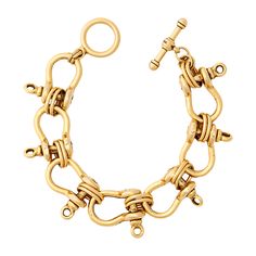 Nautical Link Bracelet - Brinker & Eliza Mommy & Me Shop | Maisonette Family Jewels, Buy Buy, Jewelry Inspo, Diamond Bracelets, Bracelet Gold, Gold Charm, Vintage Jewellery, Bracelet Gift, Mommy And Me