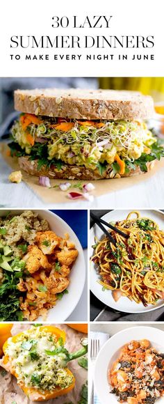 90 Easy Summer Dinners That Everyone Will Love (Including Many That Take 30 Minutes or Less) Easy Summer Dinners, Dinners To Make, Summer Recipes Dinner, Easy Summer Meals, Healthy Summer Recipes, Summer Dishes, Summer Eating, Summer Dinner