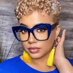 Short Natural Blond Hairstyles For Black Women, Short Hair Color For Black Women, Hair Color For Short Natural Hair, Blonde Natural Short Hair, Hair Styles For Short Natural 4c Hair, Short Hair Styles For African Women, Short Natural Colored Hair Black Women, Hair Styles For 50+ Black Women, Texturizer On Natural Hair 4c Short