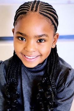 African American Kids Hairstyles Afro Kids Hairstyles, Kids Cornrows Natural Hair, Hair Plaits Ideas For Black Hair, Kids Afro Hairstyles, Toddler Cornrows, Braid For Kids, African Kids Hairstyles, African Braids Hairstyles For Kids, African American Girls Hairstyles Kids