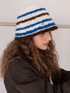 Editor's Notes Slowlyslowly finds the balance between timeless tradition and fast trends.- 82% Coma cotton yarn used- This is a striped crochet fur bucket hat with poodle yarn as a point- Coma cotton material that gives comfort with its unique softness and softness- 100% handmade from cotton yarn to knitting and label attachment Measurements(in.)- Width: 13.39 in.- Height: 9.45 in.- Head Girth: 21.65 in. ~ 22.83 in. *You can adjust the size to some extent by spraying water or usin Stripe Crochet, Fur Bucket, Fur Bucket Hat, The Balance, Mens Outerwear, Men Shoes Size, Mens Bottom, Cotton Yarn, Handmade Natural