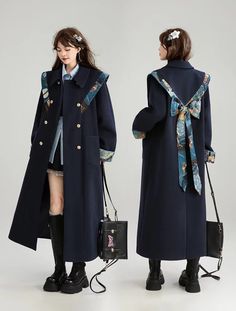 Streetwear Inspo, Fashion Shoes Heels, Fasion Outfits, Long Coat Women, Coat For Women, Pretty Style, Kpop Outfits, Modern Fashion, Fashion Sketches