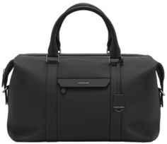 Functional Travel Bag With Leather Trim For Business Trips, Functional Duffle Bag For Business Trips With Leather Trim, Versatile Leather Luggage For Business Trips, Modern Travel Bag With Leather Trim, Modern Travel Bag With Leather Trim For Business Trips, Modern Large Capacity Business Luggage, Elegant Luggage With Leather Trim For Travel, Modern Large Capacity Luggage For Business, Modern Business Travel Bag With Leather Trim