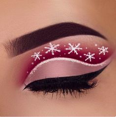 Red Eyeshadow Makeup, Morning Makeup, Simple Makeup Looks, Winter Makeup