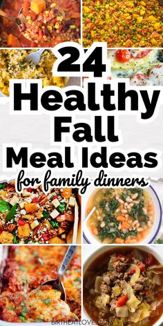 healthy fall meal ideas for family dinners