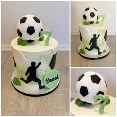 Football cake ⚽️ Football Cakes For Men, Football Birthday Cake Boys, Fudbal Torta, Soccer Cake Ideas For Boys, Soccer Ball Birthday Cake, Cake For Football Lover, Football Cakes For Boys, Soccercake Soccer Birthday, Birthday Cake For Football Lover