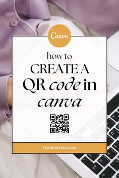 a person typing on a laptop with the text how to create a croche in canva