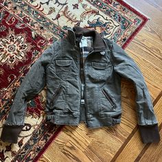 Great Condition, Free People Vintage Jacket. No Holes Or Rips, Some Pilling Inside Jacket And On Sleeves. Let Me Know If You Have Any Questions. Measurements: Armpit To Sleeve Approx. 19.5” Pit To Pit Approx. 18 3/4” Top Of Shoulder Approx. 15 3/4” Neck To Bottom Hem Approx. 21” Fitted Utility Jacket For Winter Streetwear, Fitted Utility Outerwear For Fall, Fitted Fall Utility Jacket, Fitted Urban Utility Jacket For Fall, Fitted Utility Jacket For Fall, Urban Fitted Utility Jacket For Fall, Casual Fitted Utility Jacket For Winter, Fitted Cotton Utility Jacket For Fall, Cool Jackets Women