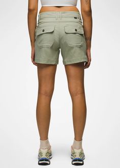 Halle Short II | Womens Shorts | prAna Travel Bottoms With Built-in Shorts And Relaxed Fit, Summer Outdoor Cargo Shorts With Built-in Liner, Khaki Shorts For Outdoor Summer Activities, Summer Khaki Cargo Shorts For Outdoor, Khaki Outdoor Shorts For Summer, Khaki Cargo Shorts For Summer Outdoor Activities, Summer Cargo Shorts For Outdoor Activities, Nylon Cargo Shorts For Summer, Cotton Summer Bottoms For Outdoor Activities