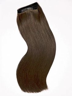 Color Dark brown is a blend of warm and cool tones that can easily blend with a variety of medium shades of brown hair while presenting a classic look that will last forever. Invisible & Ultra-Seamless Clip-In Hair Extensions Mimic The Hair Growth On The Scalp Patching Up The Gaps Near Roots Close Parting 0.4cm Wide & Matte Silicone Band, Undetectable & Comfortable Natural Looking For All Types Of Hair, Especially Thin/Fine Hair 5 or 7 Pieces In Total 1x 8-inch, 4 clips(Seamless Clip-In Hair Ext Shades Of Brown Hair, Hair Ext, Brown Hair Shades, Types Of Hair Extensions, Thick Hair Styles Medium, Ash Blonde Balayage, Hair Extension Clips, Halo Hair Extensions, Types Of Hair