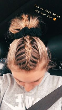 Simple Volleyball Hairstyles, Cute Volleyball Hairstyles, Daughter Hairstyles, Track Hairstyles, Basketball Hairstyles