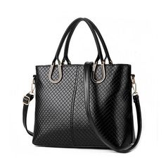 Item Type: HandbagsExterior: NoneNumber Of Handles/Straps: SingleInterior: Interior Slot Pocket, Cell Phone Pocket, Interior Zipper PocketClosure Type: ZipperShape: Casual ToteDecoration: NoneGender: FemaleHardness: SoftPattern Type: Diamond LatticeLining Material: PolyesterStyle: FashionMain Material: PU Size: 12.2 x 9.4 x 5.5 inch. (31 x 24 x 14 cm) SKU: 848193 Luxury Gold Bags With Adjustable Handle, Gold Leather Bag With Adjustable Handle, Elegant Gold Shoulder Bag With Adjustable Strap, Gold Shoulder Bag With Adjustable Strap For Office, Gold Satchel With Adjustable Strap For Office, Elegant Gold Bag With Adjustable Strap, Gold Satchel With Metal Hardware For Shopping, Gold Office Bag With Handles, Gold Bags With Metal Hardware For Shopping