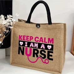 Nwt! Nurse Patterned Keep Calm I'm A Nurse Light Weight Graphic Print Tote Bag Size: In Photos Features: New. In Great Condition. Lightweight. Tote Bag. Graphic Print. Keep Calm I'm A Nurse On The Front Of The Bag. Nurse Gear, Nurse, Funny Nurse Bags, Gifts, Holiday, Work, Work Bags, Graphic Print Bags, Tote Bags Hb Bin Nurse Gear, Nurse Funny, Nurse Bag, Tote Bag Size, Work Tote Bag, Funny Nurse, Work Tote, Bags Tote, Nurse Humor