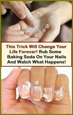 Rub Some Baking Soda On Your Nails And Watch What Happens? Baking Soda Health, Baking Soda Shampoo Recipe, Baking Soda Benefits, Home Medicine, Cleaning Advice, Food Time, Baking Soda Uses, Baking Soda Shampoo, Healthy Mindset