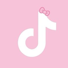 a pink background with the letter j and a bow on it's head is shown