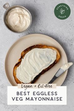 Best Eggless Veg Mayonnaise (Vegan and Oil-Free) Egg Patties, Healthy Sauce Recipes, Vegan Sauce Recipes, Something Green, Vegan Egg, Vegan Dressing, Vegan Dip, Vegan Mayo, Condiment Recipes