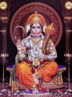 Hanuman Regal Canvas Art Muthumari Amman Images Hd, Hanuman Aarti, Hanuman Hd, Gayatri Devi, Indian God