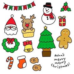 christmas clipart for scrapbooking, cards and more - free printables