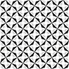 an abstract black and white pattern