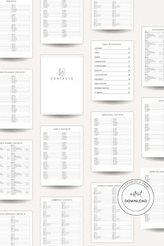 the printable wedding seating plan is shown here