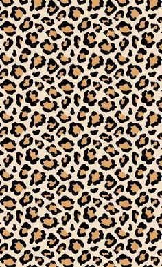 an animal print pattern in brown and black