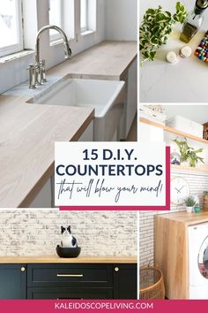 the top ten diy countertops that will fill your mind