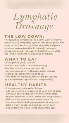 Lymph Fluid, Lymph Massage, Hormone Health, Health Facts, Health Remedies, Body Health, Lose Belly, Health And Wellbeing, Gut Health