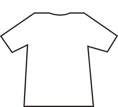 a white t - shirt on a white background