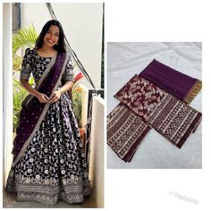 *New arrivals*

*Half Saree Now In Trend we believe in Quality 100% pure qaulity same as video*

*lehengas*

😍Pure Silk Zari weaving lehanga with  border heavy embroidery sequence work  and blouse also heavy embroidery sequence work pure silk febric!!

*Lehanga : 3 meters* 

*Blouse : 0.90 meter approx*

*Voni : 2.20 meter pure silk with embroidery cut work*

*🥳+ship*

Ready Stock 
100% pure quality 
🥰🥰🥰🥰🥰🥰🥰🥰🥰

*NOTE-be aware  copy products*
••Studio