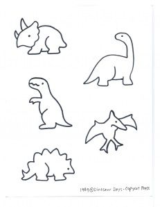 I wanna do outlines of dinos instead of leaves for art in the baby's room Cut Outs, Dinosaurs, Black And White, White, Black